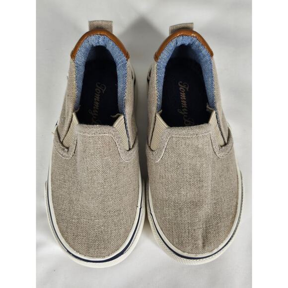 TOMMY BAHAMA UNISEX KHAKI SLIP-ON CANVAS SHOES TODDLER SIZE 6 - Picture 9 of 9